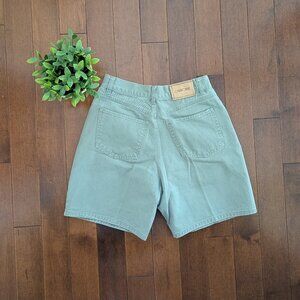GREEN WASHED VINTAGE CHEROKEE DENIM SHORTS